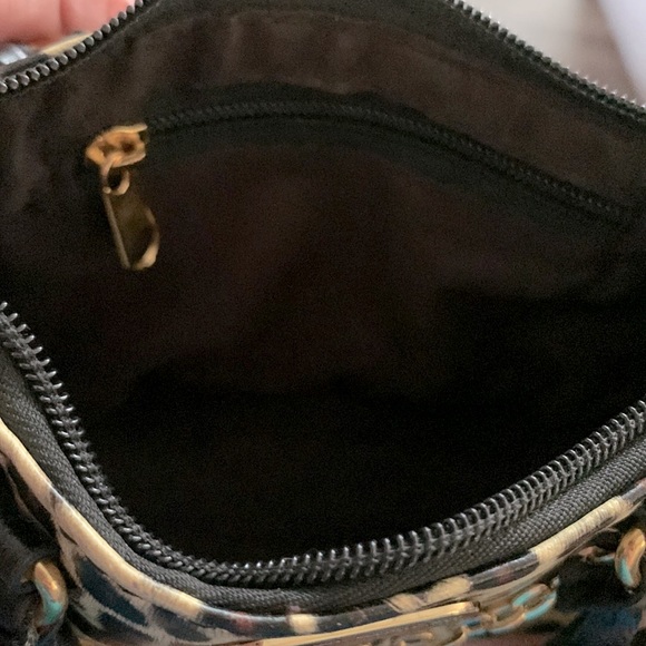 Tiny Lori Greiner clever and unique creations mini Purse has a coin zipper 3x5” - Picture 6 of 7